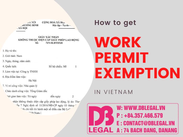 Work Permit Exemption In Viet Nam In 2023 DB Legal